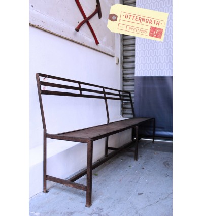 Banc en Acier Vintage Industriel