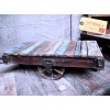 Table Basse Chariot Vintage Industriel