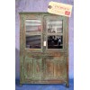 Armoire vitrée en bois Vintage Industriel