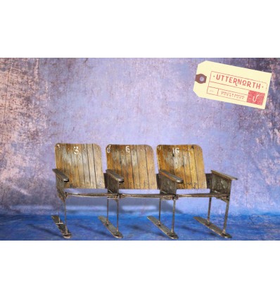 Fauteuils Cinema Vintage Industriel