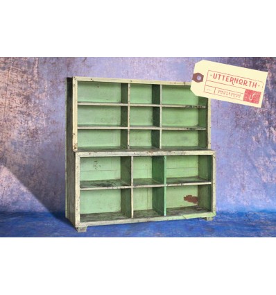 Rack en bois Vintage Industriel