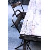 Table pliante en bois Vintage Industriel